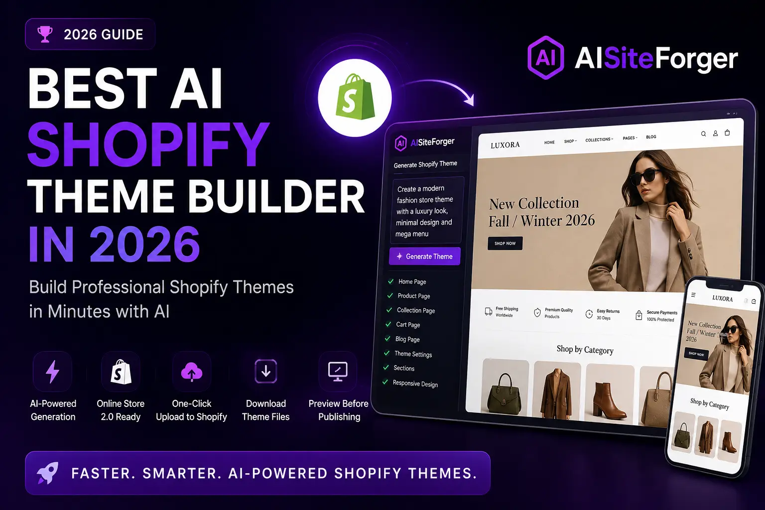 Best AI Shopify Theme Builder in 2026