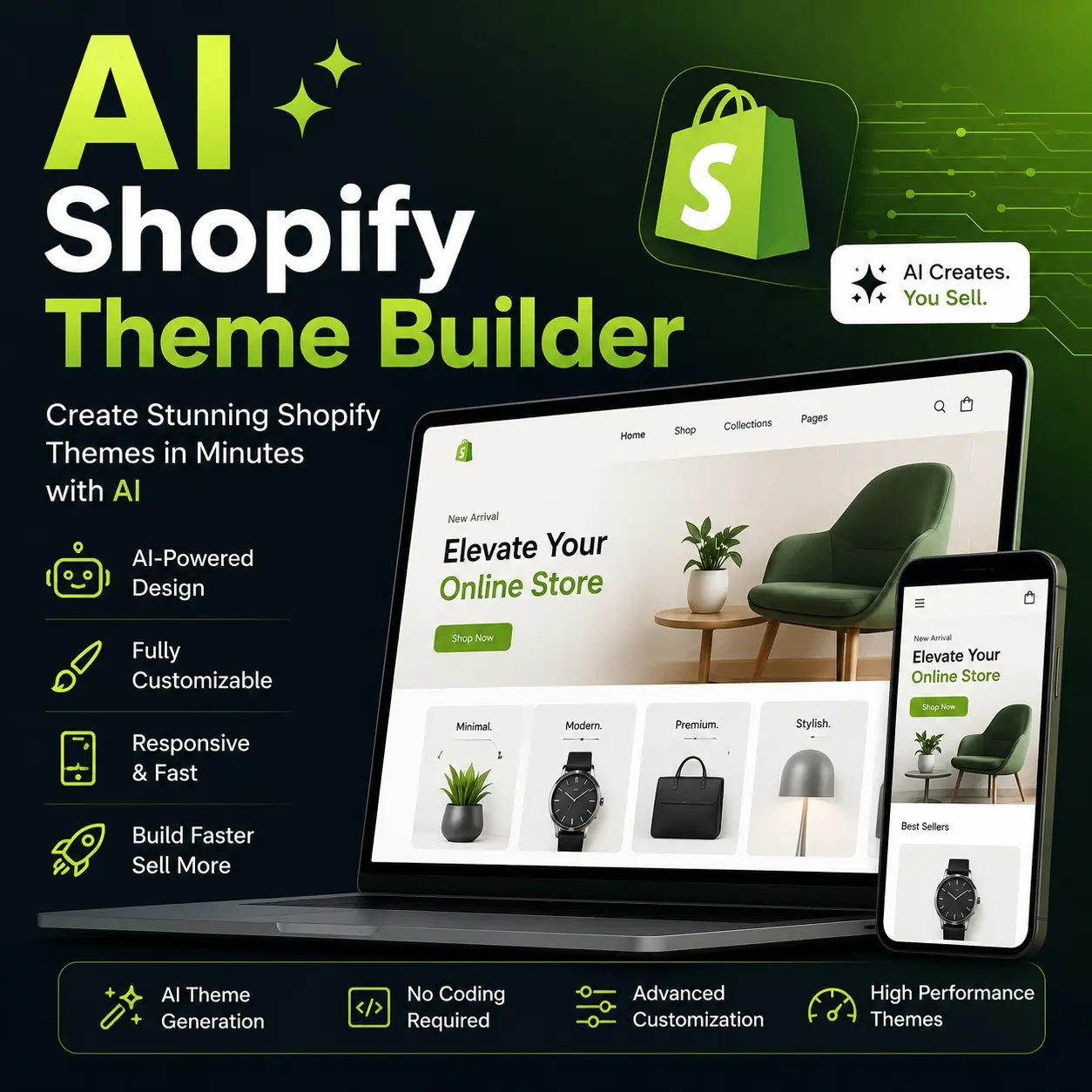 AI Shopify Theme Builder