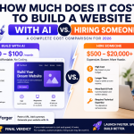 How Much Does It Cost to Build a Website with AI vs. Hiring Someone? (2026 Guide)